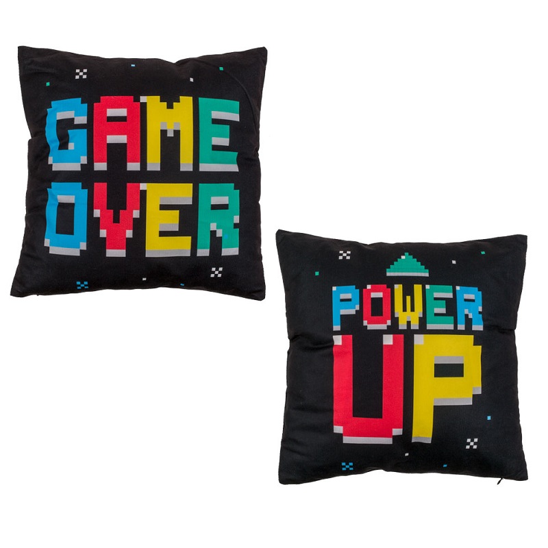 Vankúšik pre hráčov GAME OVER - Power up