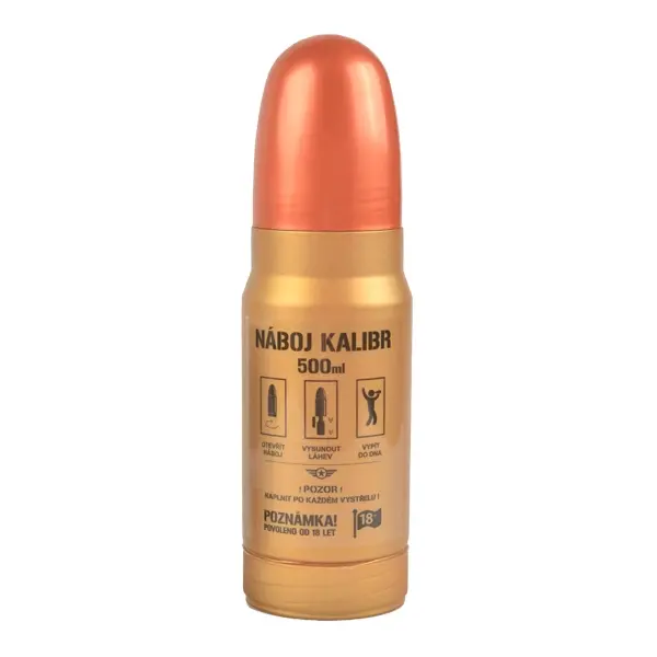 Schovka na fľašu - Delostrelecký náboj kaliber 500ml