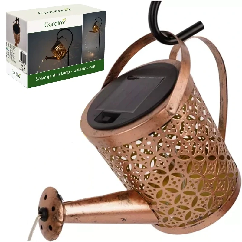 Solárna záhradná lampa Konvička GARDLOV 23846 – efekt tečúcej vody