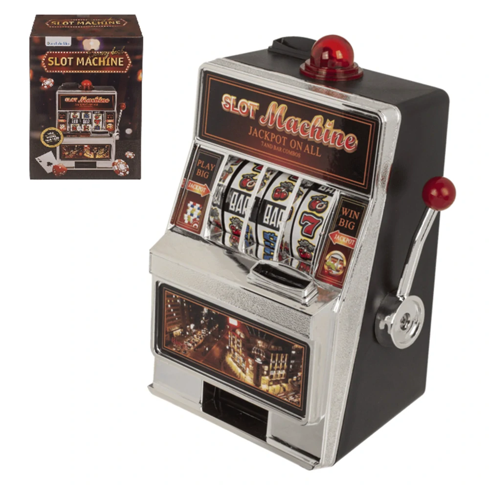 Kasička herný automat s LED a zvukom – Sparautomat Jackpot