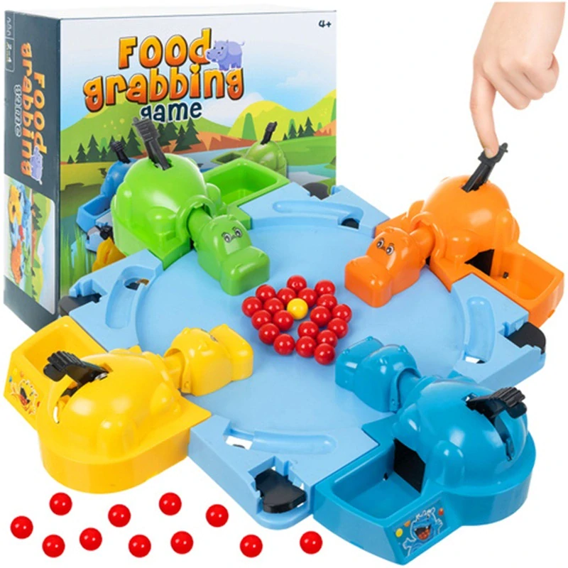 Arkádová hra „Hladní hroši“ 2–4 hráči – Hungry Hippos