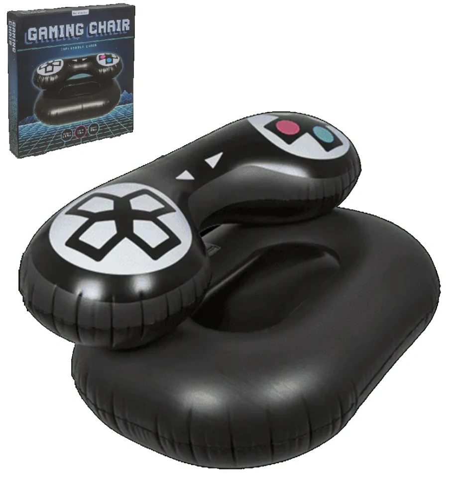 Nafukovacie herné kreslo Gamepad - originálny darček pre hráčov