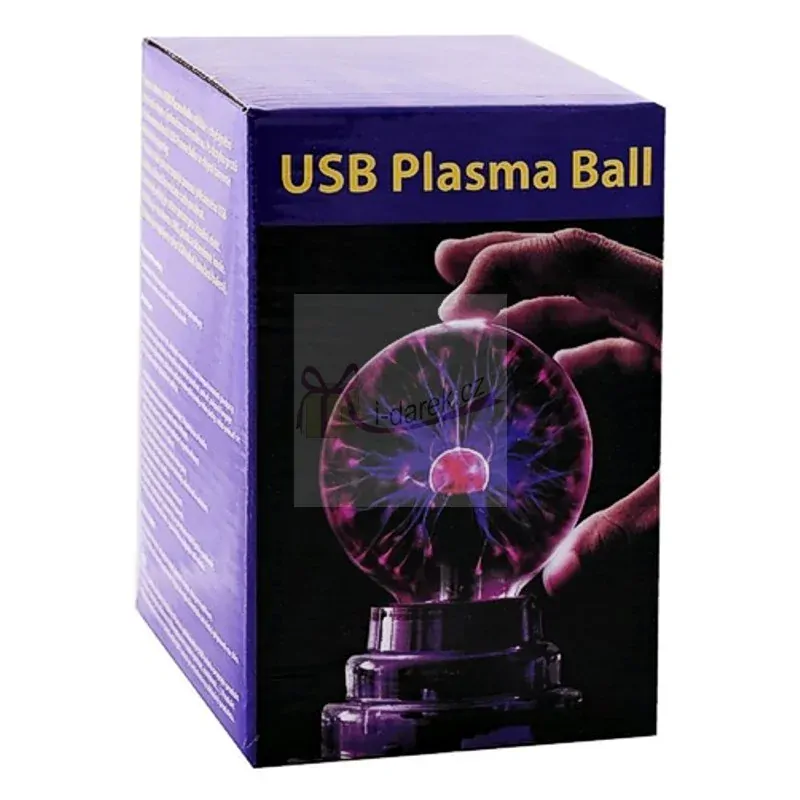 USB plazmová guľa - lampička k PC