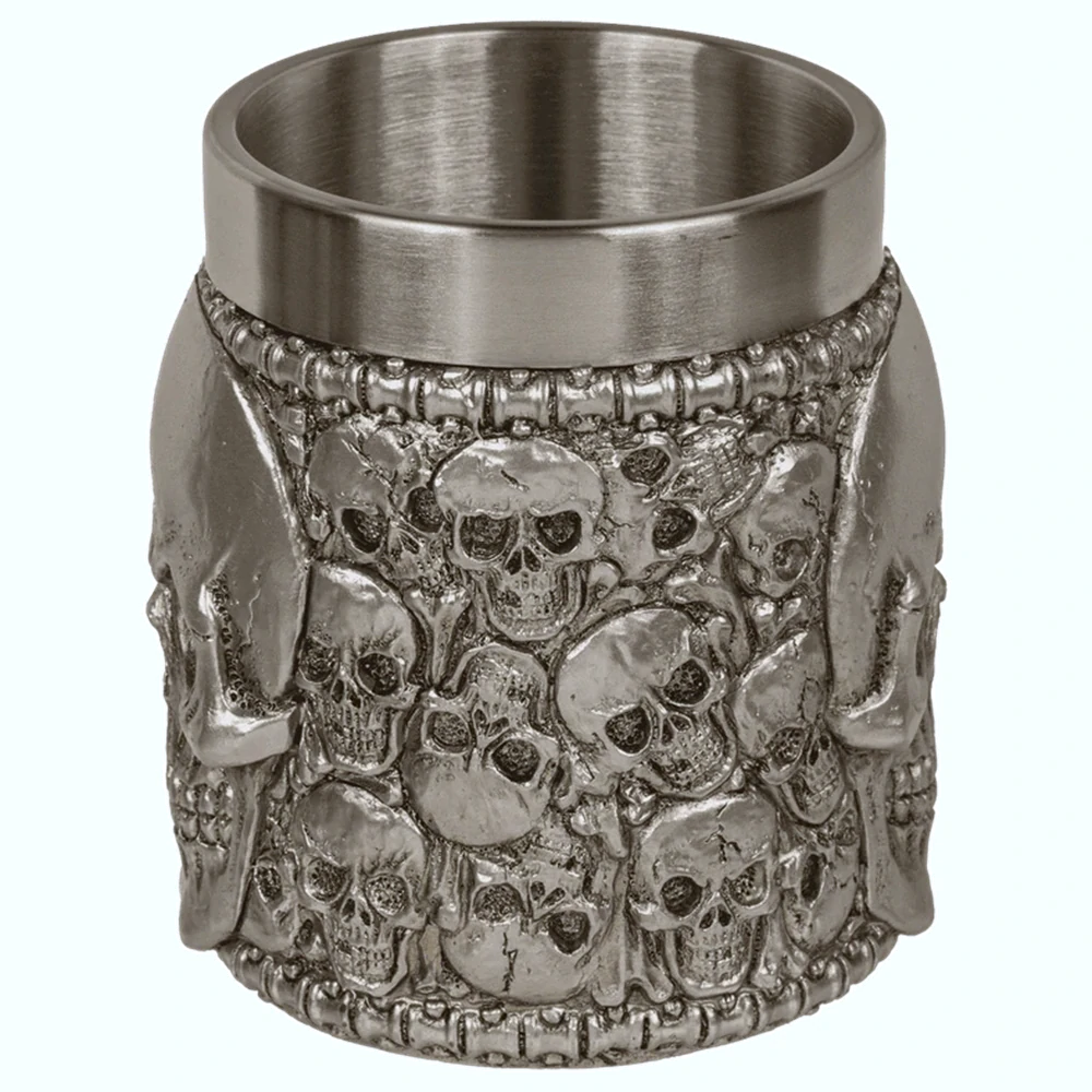 Korbel skulls - strieborný