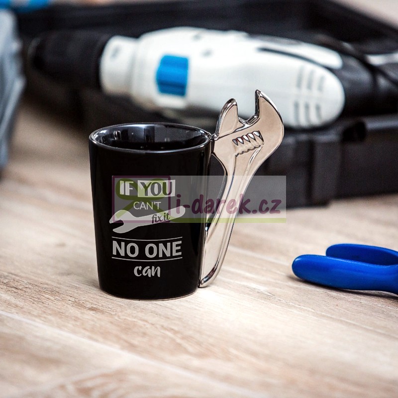 Popisovací hrnček pre kutila - NASTAVITEĽNÝ KĽÚČ