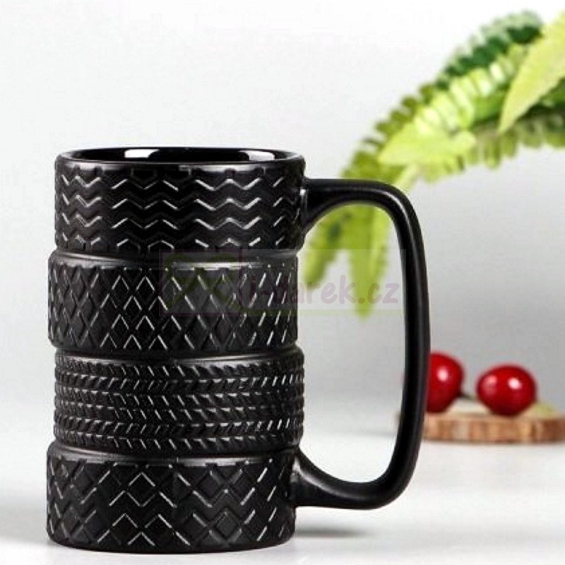 Pneumatikový keramický hrnček - 4 pneu