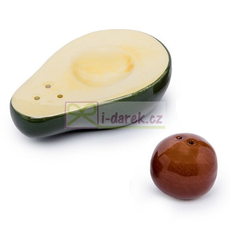 Soľnička a korenička - AVOKÁDO