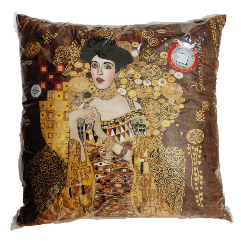 Art vankúšik Gustav Klimt - Zlatá Adéla