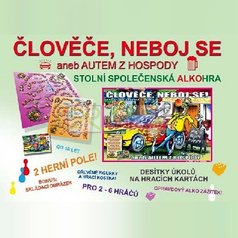 ČLOVĚČE, NEBOJ SA - spoločenská alkohra