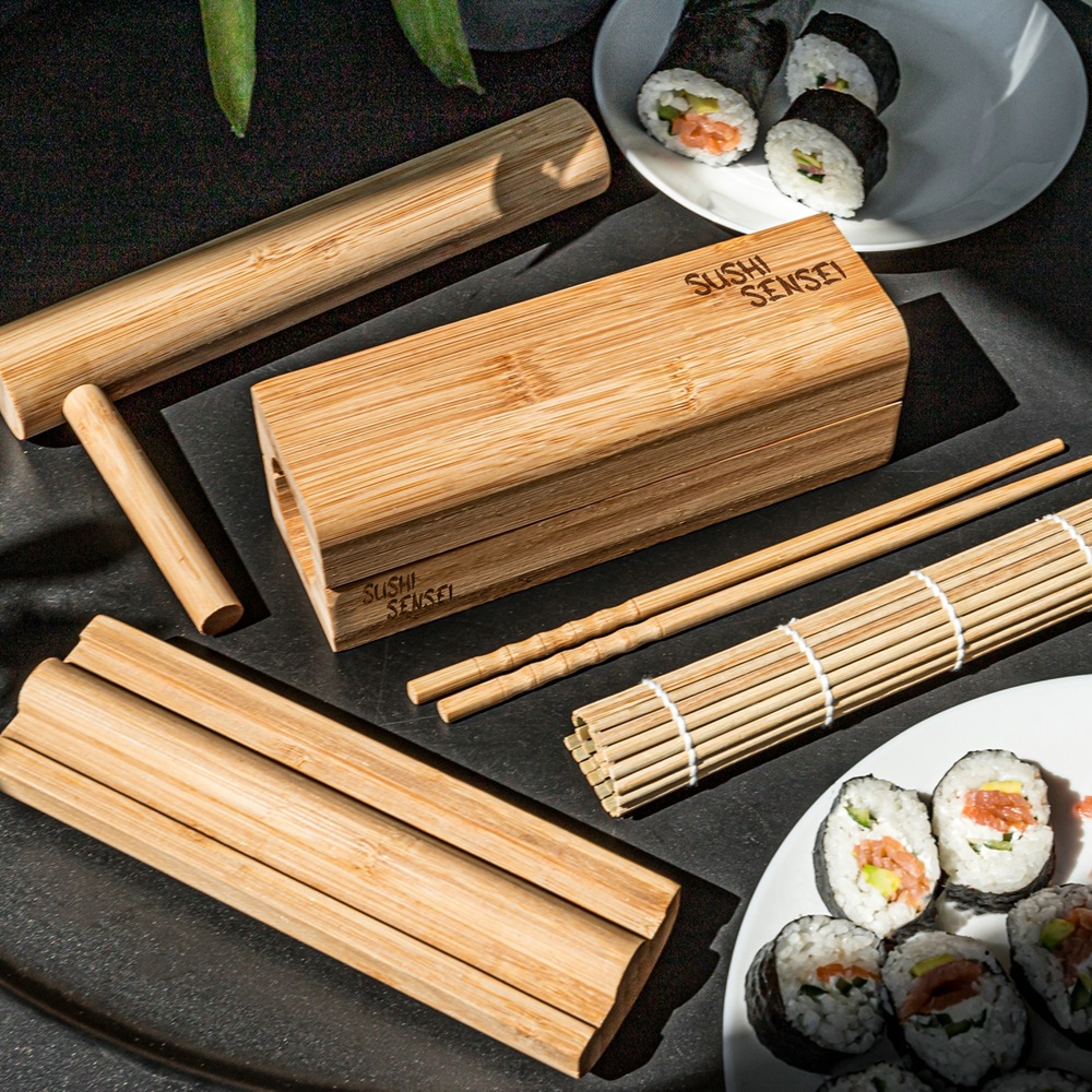 Bambusová súprava na výrobu Sushi - SUSHI SENSEI DELUXE