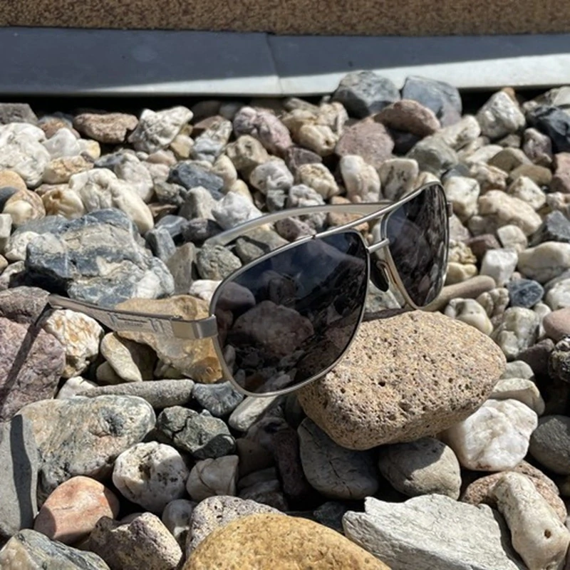 Polarizačné slnečné okuliare UV 400 Trizand - strieborné