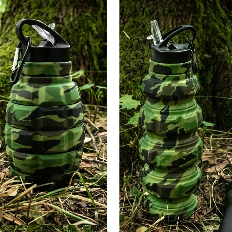 Skladacia fľaša 0,58 l - Granát