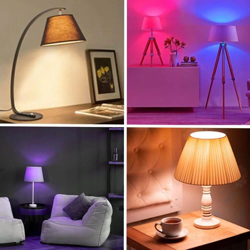 LED žiarovka RGB SD E27 5W - 16 farieb, diaľkové ovládanie