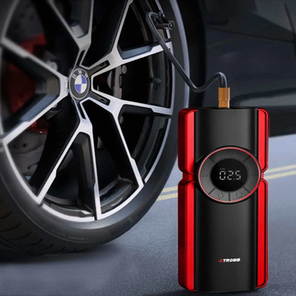 Štartér pre auto XTROBB 6v1 – 10 000 mAh, kompresor, powerbank, baterka