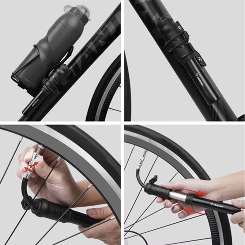 Ultraľahká mini pumpička na bicykel TRIZAND 25392