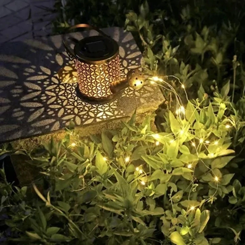Solárna záhradná lampa Konvička GARDLOV 23846 – efekt tečúcej vody