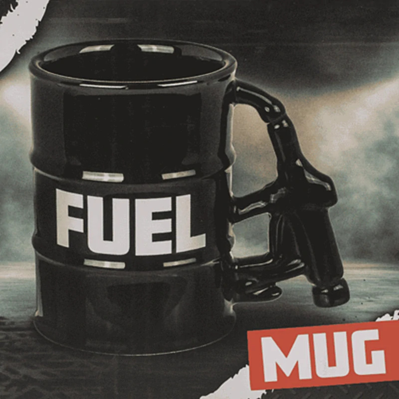 Originálny čierny hrnček 360ml - FUEL