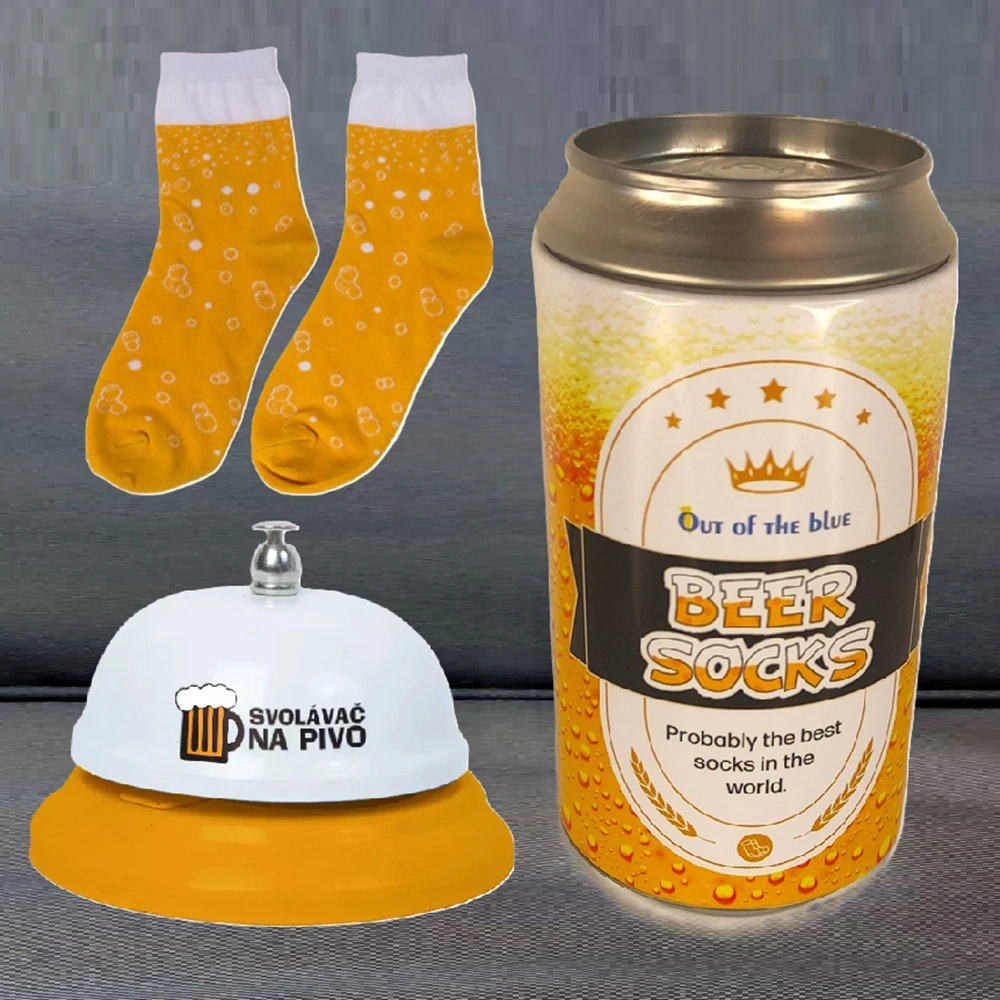 Balíček pre pivára S – pivné ponožky a svolávač na pivo (CZ) – Darot