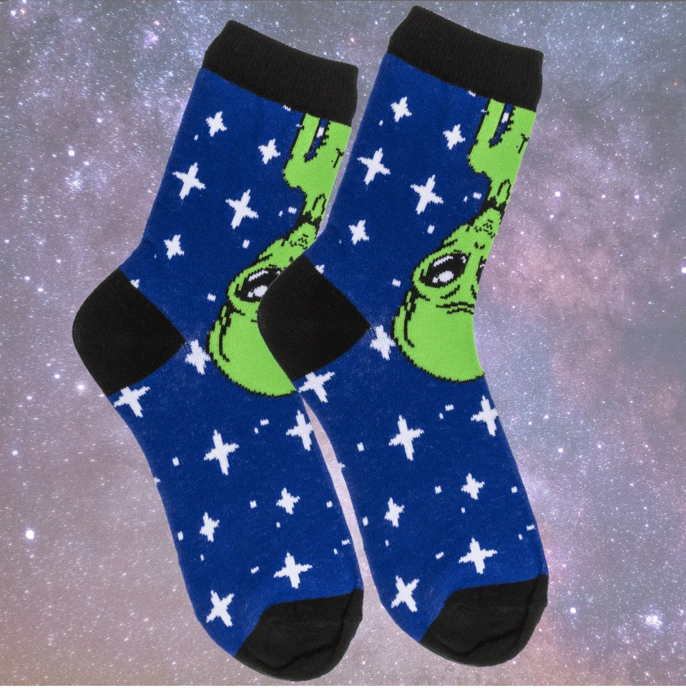 Veselé ponožky - mimozemšťan Alien veľ. 36–42