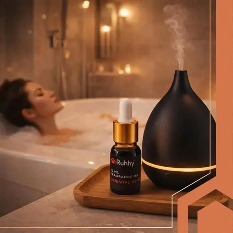 Vonné oleje do difuzéra sada 10 × 10 ml 27222 – elegantná magnetická krabička