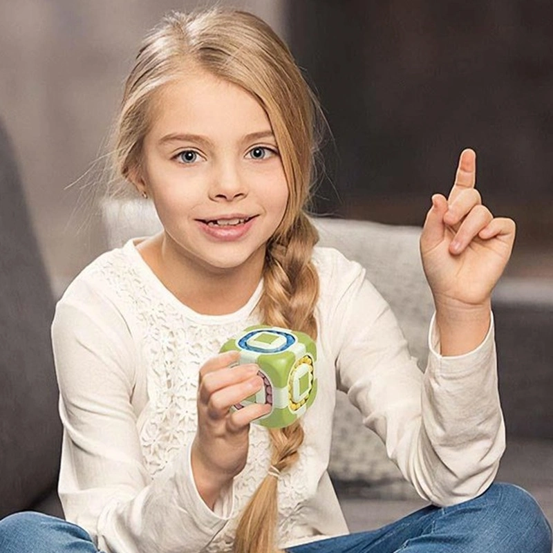 Hlavolam s guľôčkami v tvare kocky 7,2 cm – pre deti aj dospelých