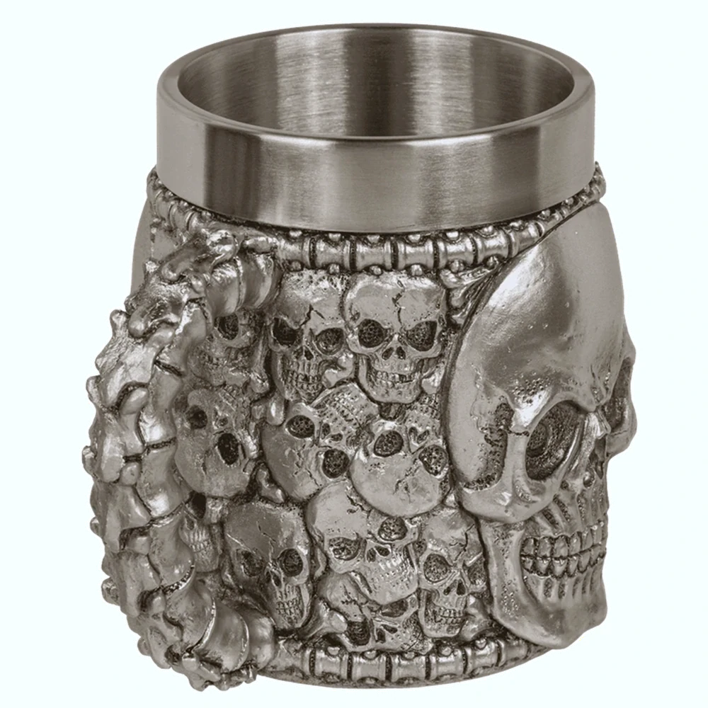 Korbel skulls - strieborný