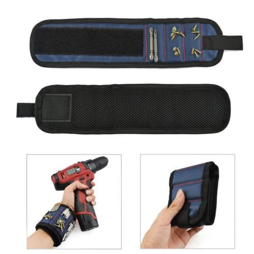 Magnetický náramok pre kutilov 3 magnety