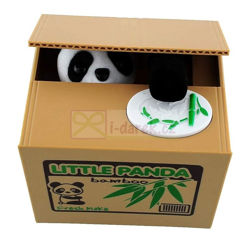 Pokladnička pandí zlodej PANDA - pokladnička 