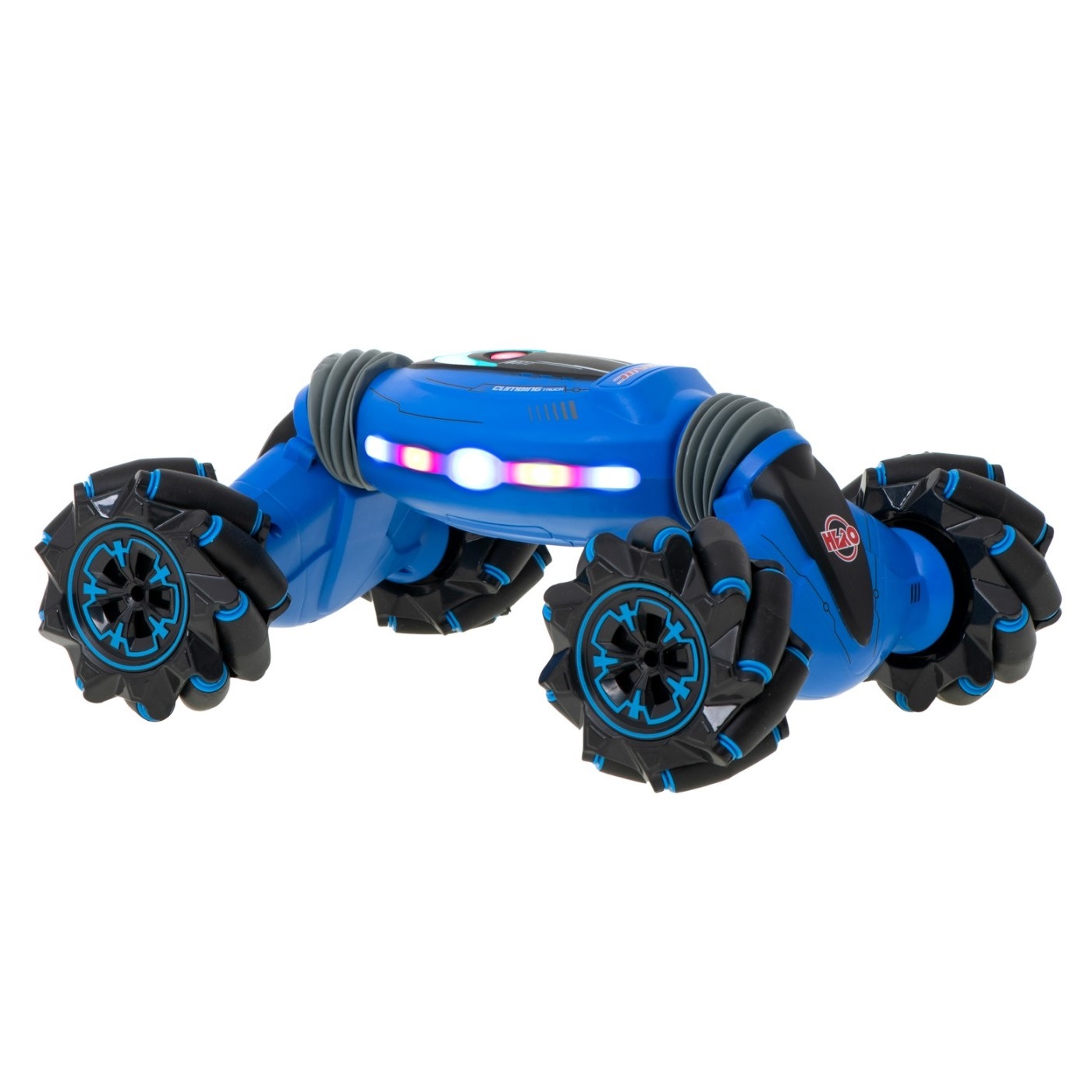 Veľké RC auto 360 ° ovládané pohybom ruky alebo ovládačom - modré