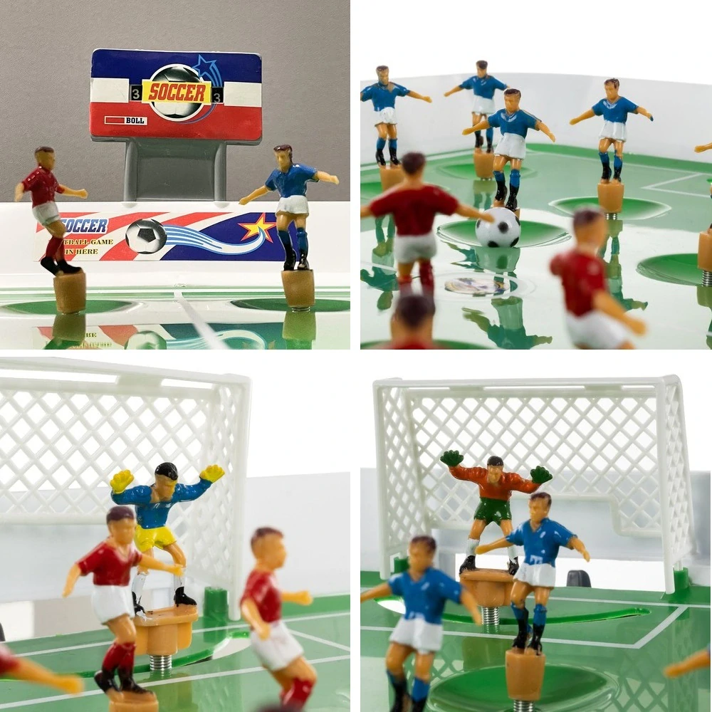 Stolný futbal pre dvoch s vlajkami