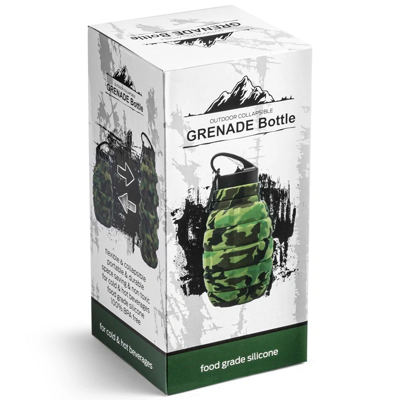 Skladacia fľaša 0,58 l - Granát