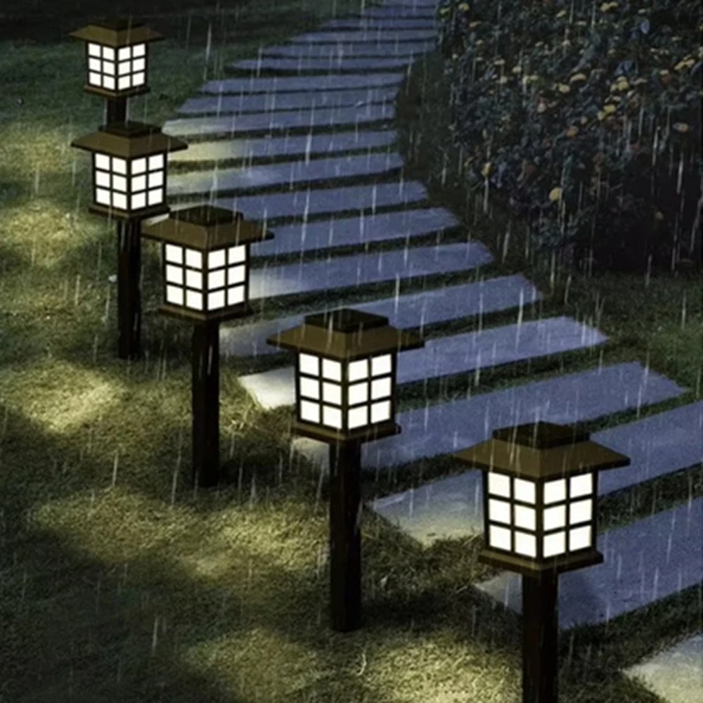 Sada 6 solárnych záhradných lámp 25421 - Japonský nádych