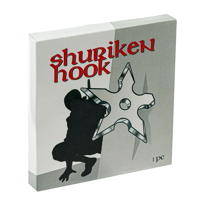 Ninja vešiak vrhacia hviezdica - SHURIKEN