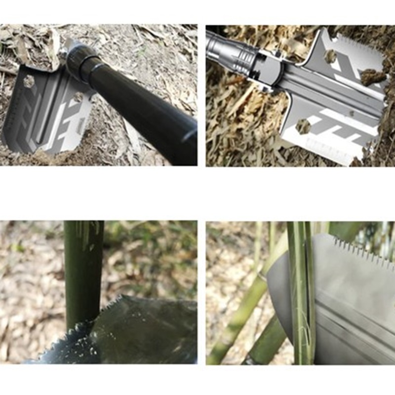 Multifunkčná skladacia lopatka 16v1 – Survival