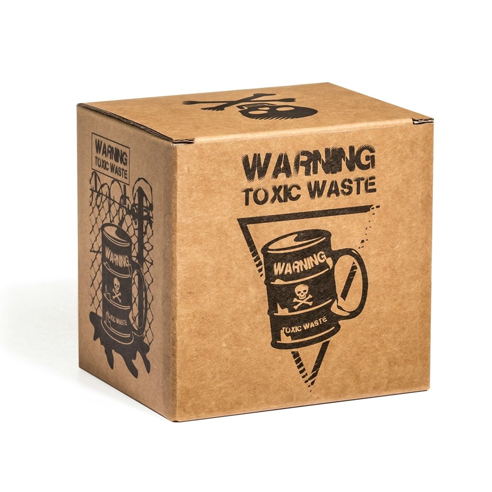 Originálny hrnček toxický odpad - Warning toxic waste