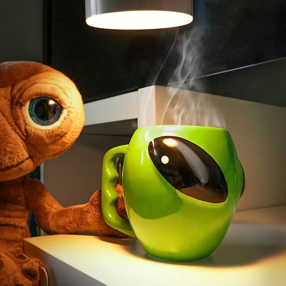Mimozemský hrnček Alien 450 ml - zelený