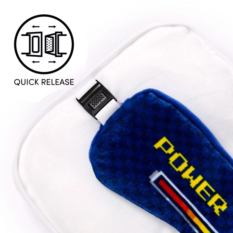 Detský plyšový cestovný vankúšik s maskou na oči – Game Over