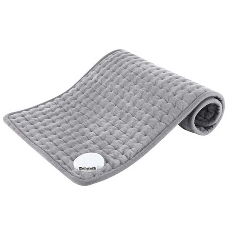 Vyhrievaná deka 60x30cm, 10 výkonov, automatické vypnutie a ochrana pred prehriatím 24886 - šedá