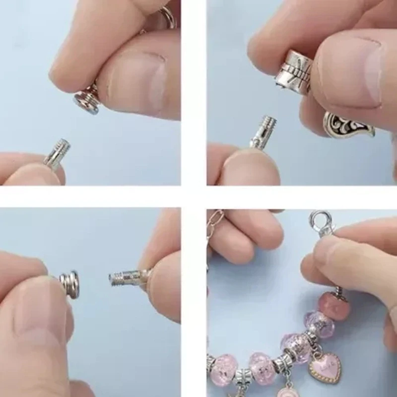Sada na výrobu dievčenských DIY náramkov a náhrdelníkov 22893 so šperkovnicou