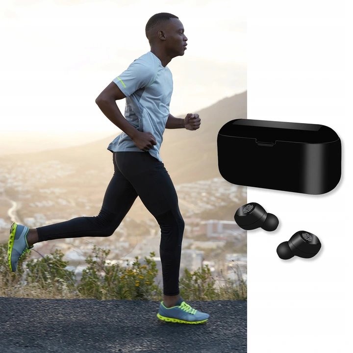 Bezdrôtové slúchadlá do uší F9 Bluetooth 5.1 s powerbankou 2000 mAh