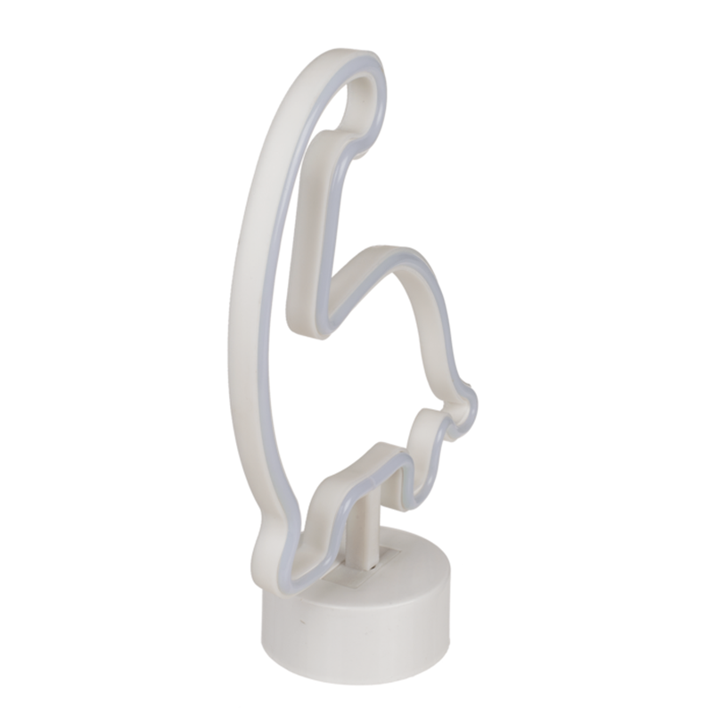 Neónová lampa na podstavci 27cm – Dinosaurus