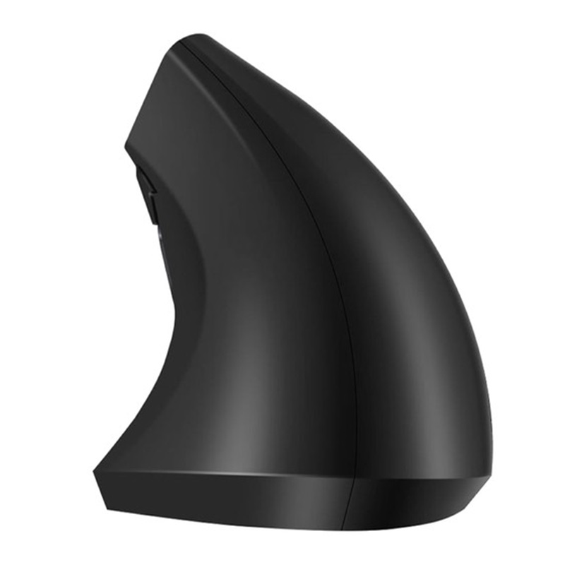 Ergonomická vertikálna bezdrôtová 2,4GHz myš - čierna