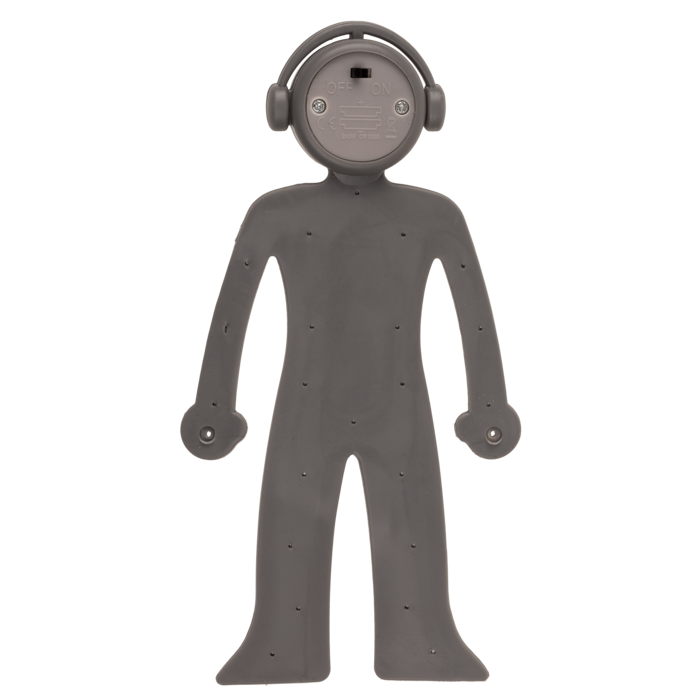 Multifunkčný panáčik s intímnym LED svetlom na knižku