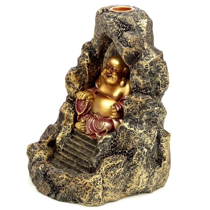 Budhov vodopád s tečúcim dymom – Veselý Budha