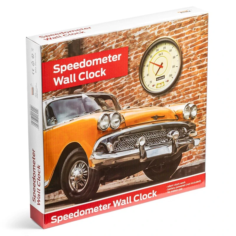 Nástenné hodiny pre auto-moto nadšencov – RETRO TACHOMETER