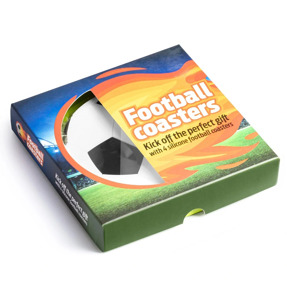 Silikónové podložky pre futbalistu, sada 4 ks – Futbalová lopta
