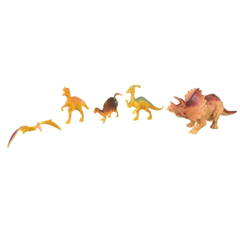 Dinosaury v batohu – hracia sada s figúrkami, sopkou a vajíčkami
