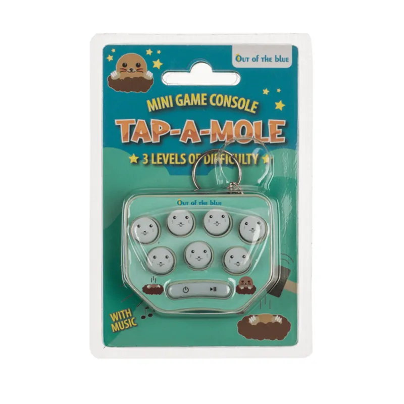 Prívesok na kľúče - mini hra na postreh TAP A MOLE