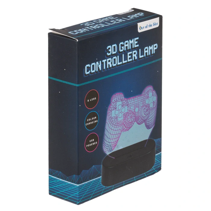 USB lampička s 3D ilúziou pre hráčov - Gamepad (Game Controller)