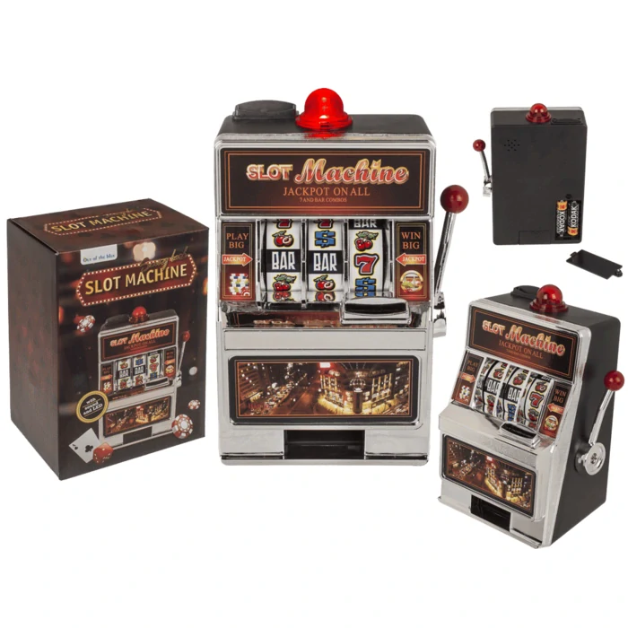 Kasička herný automat s LED a zvukom – Sparautomat Jackpot